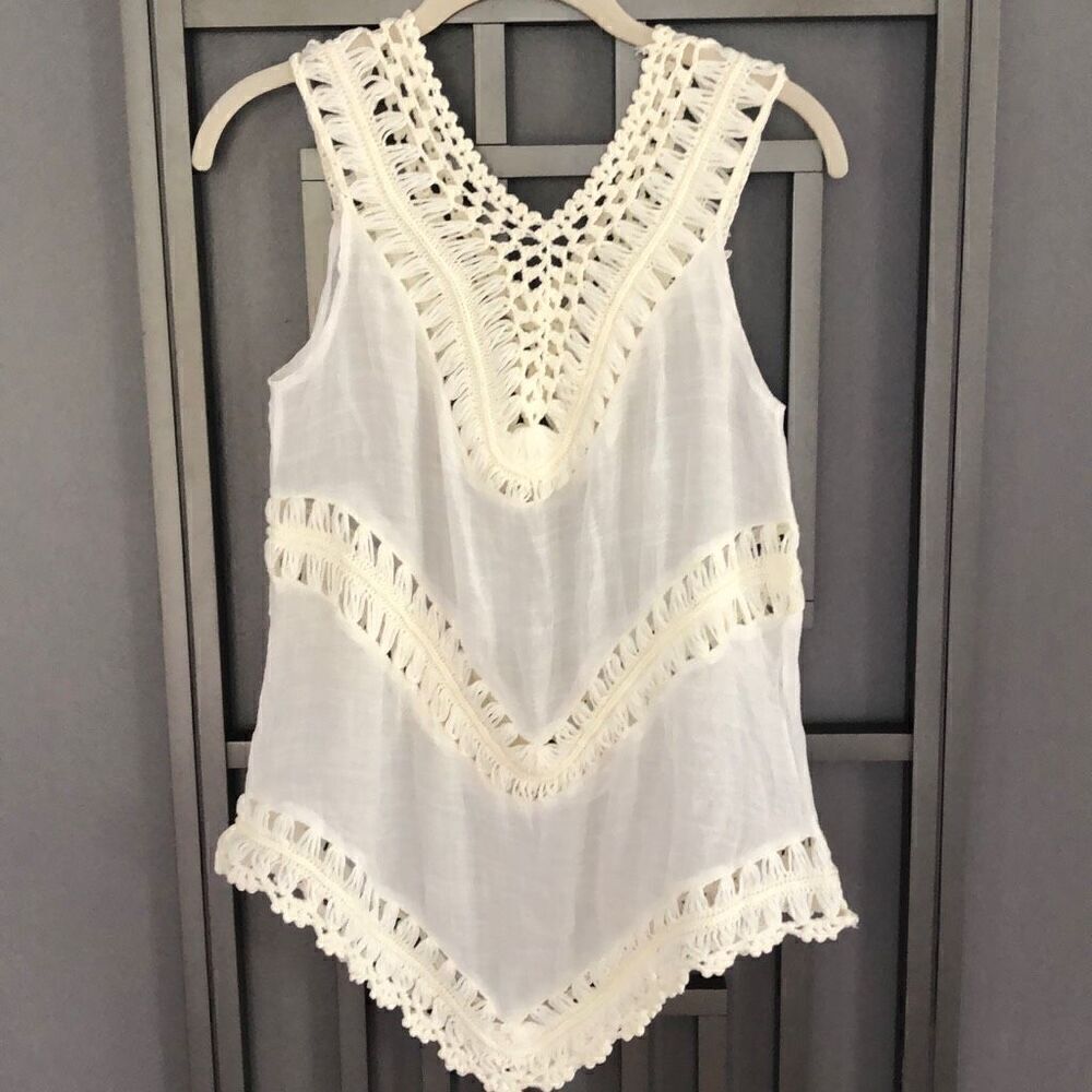 Cute Crochet, Sleeveless Tops